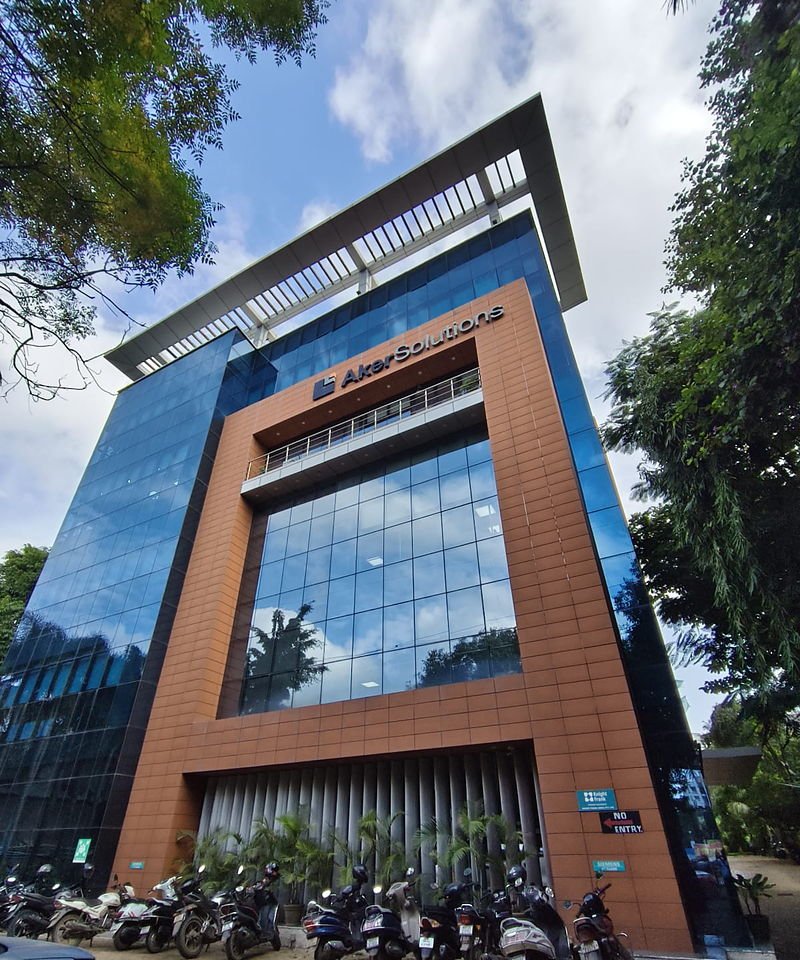 Aker Solutions, a five-storey office building on Baner Road, Pune
